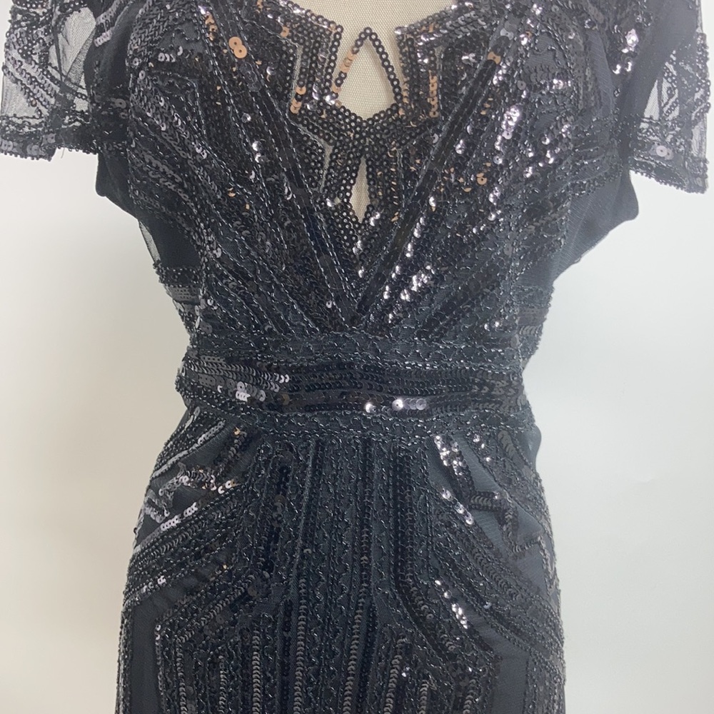 NWT. Vision For Innovation Beaded Dress -szL